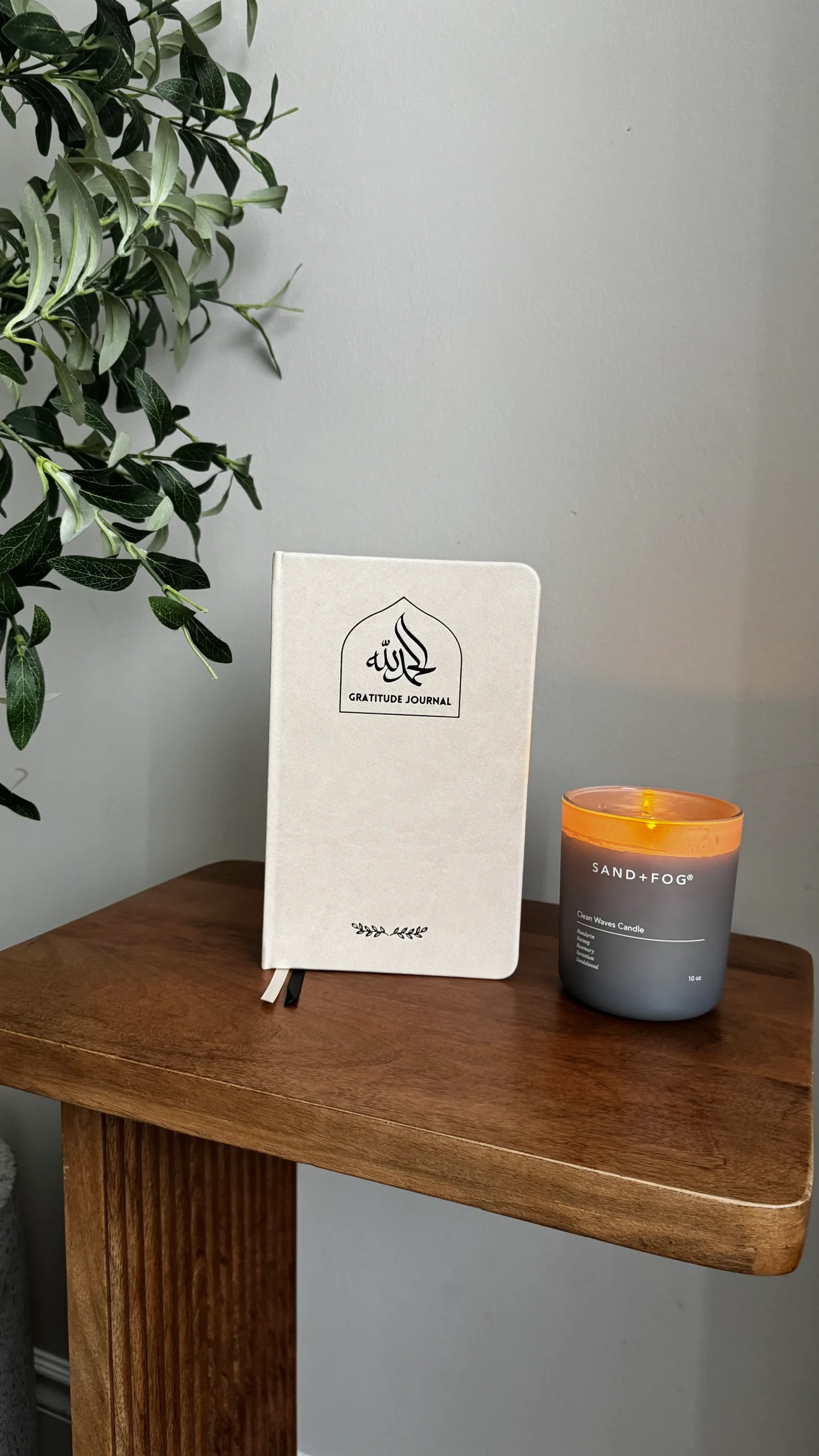 Latte Leather Gratitude Journal