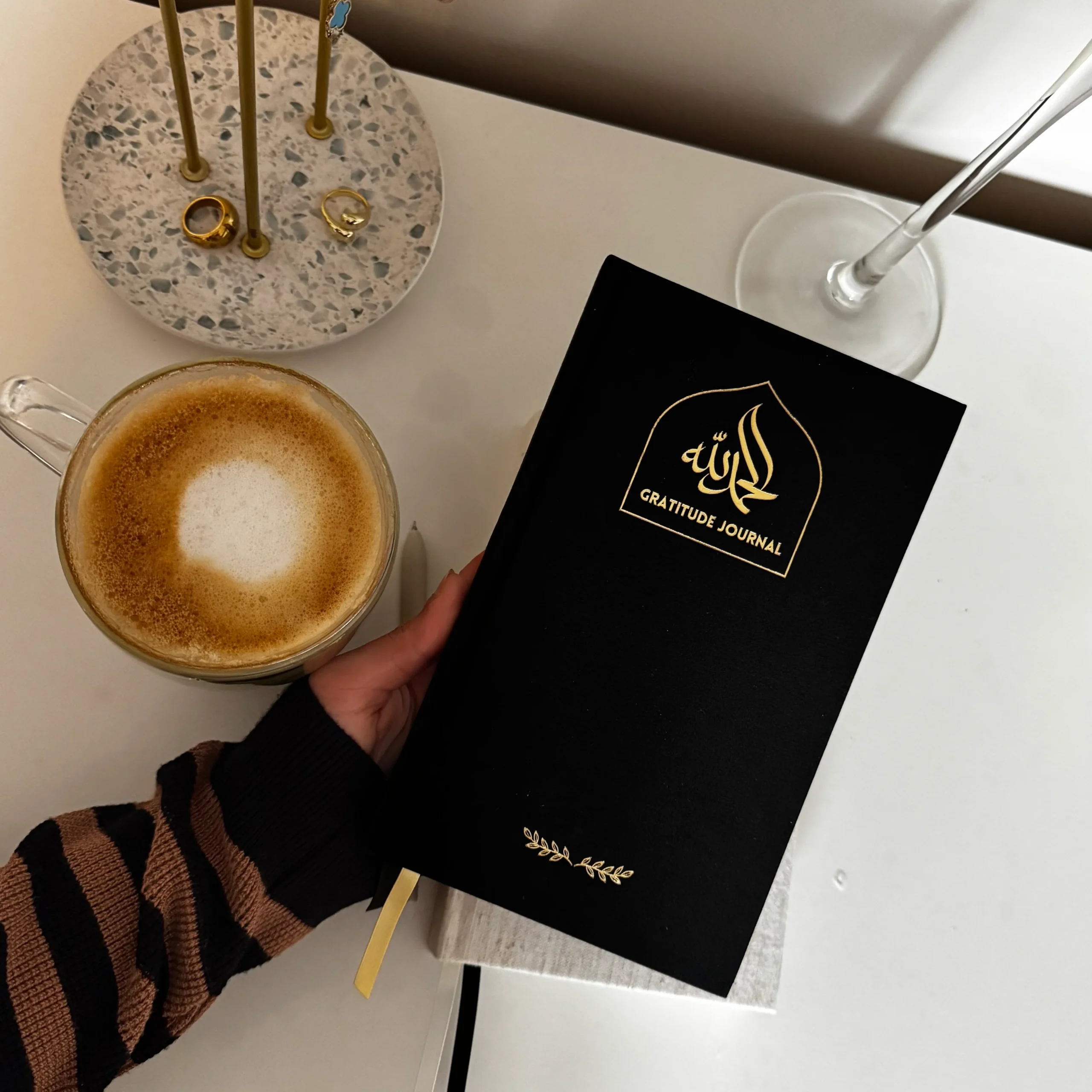 Midnight Linen Gratitude Journal - Image 2