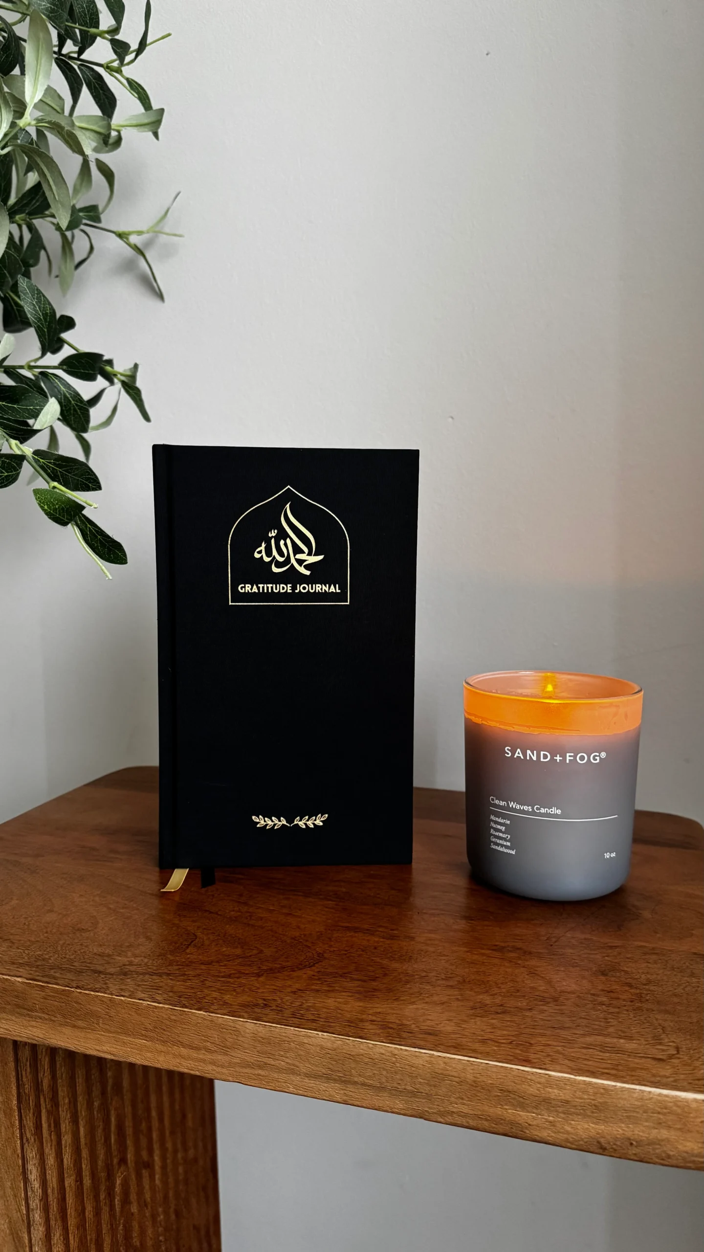 Midnight Linen Gratitude Journal