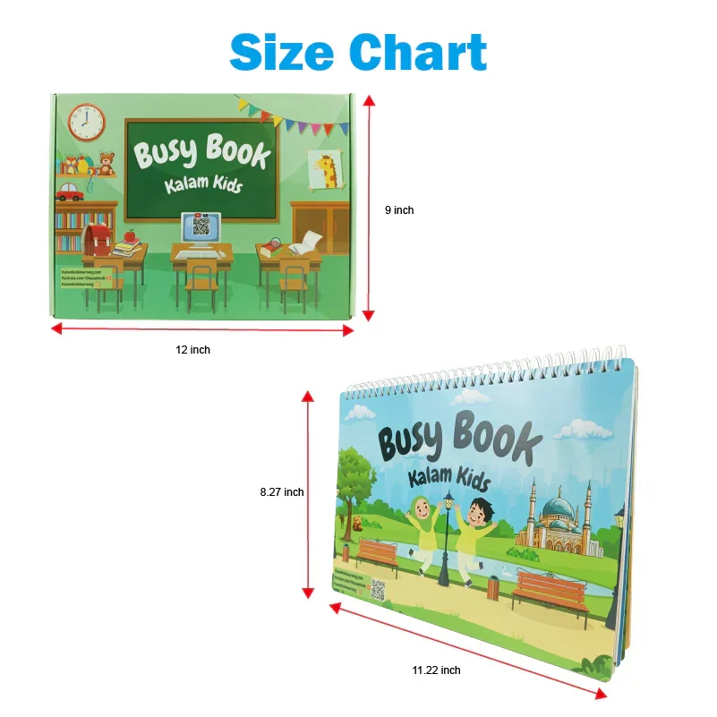 theilmcorner - kalam kids busy book | arabic & islamic activity book for kids - View 2