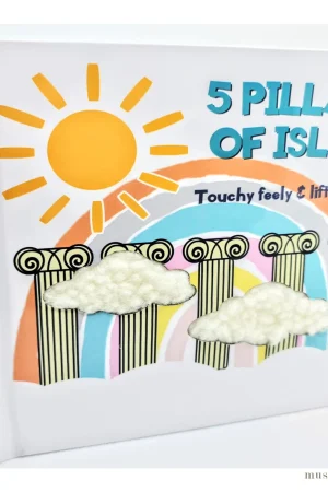 5 Pillars of Islam Touch and Feel Book product photo
