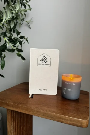 theilmcorner - Latte Leather Gratitude Journal