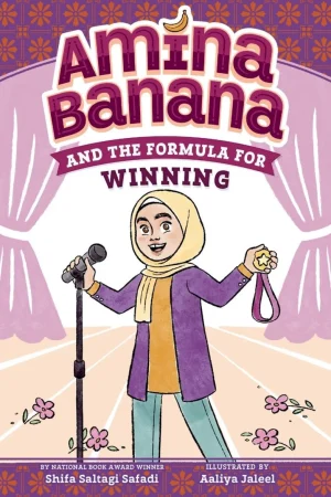 theilmcorner - Amina Banana and the Formula for Winning Chapter Book Cover